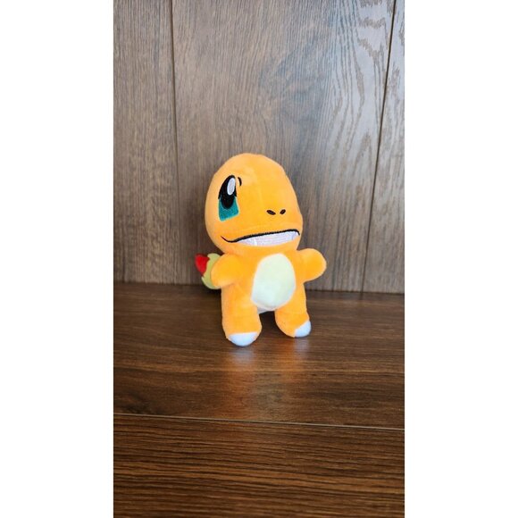 Pokemon Other - Vintage 90s Nintendo Charmander Dragon Plush 5.5" Stuffed Animal Toy